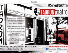 Teatro Tadron – Tarjeton